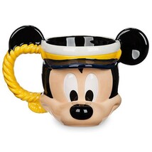 ディズニー　キャプテン・ミッキー　DCLフェイスマグカップ　ディズニークルーズライン　USA 2016年　陶器　新品_画像1