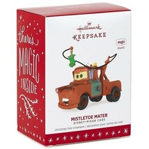 ディズニー　カーズ　Cars　メーター　Hallmarkオーナメント　ヤドリギ　『Mistletoe Mater』　2016年　ホールマークオーナメント　新品_画像3