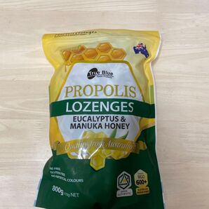 True Blue プロポリス ユーカリ & マヌカハニー のど飴 800g キャンディ コストコ 未開封
