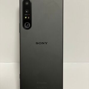 SONY SIMロック解除済 docomo Xperia 1 IV 256GB ブラック D-SO-51C