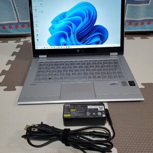 【お勧めお値打ち品】 NEC タッチパネル液晶!!ノートパソコン MicrosoftOffice入り★【バッテリー駆動5時間 】