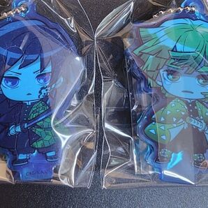 鬼滅の刃 ここみえアクリルフィギュア 玖ノ型 2種セット 冨岡義勇 我妻 善逸