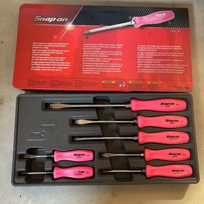 SNAP-ON スナップオン ピンク ドライバーセット