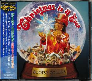 ☆BOOTSY COLLINS☆ブーツィ・コリンズの灼熱のファンクリスマス Christmas Is 4 Ever☆帯付日本盤 P-VINE PCD-23852☆X'MAS