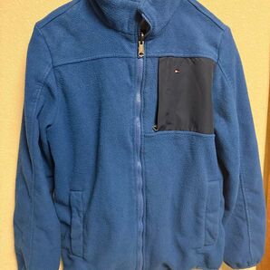 TOMMY HILFIGER ボアジャケット ブルー Sサイズ
