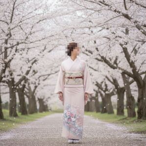 正絹 訪問着 フルセット お宮参り 入学式 Y198