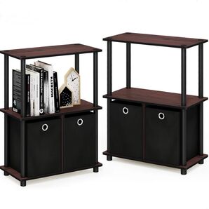 多目的収納棚 収納BOX付 2個セット