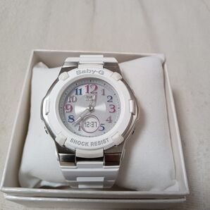 値下げ 美品 CASIO Baby-G タフソーラー BGA-1100GR マルチバンド6