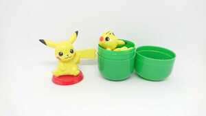  chocolate egg Pocket Monster sun & moon Secret Pikachu ( female. ...) figure pokemon nintendo 