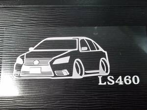 LEXUS LS460車体ステッカー 後期 車高短仕様 エアロ