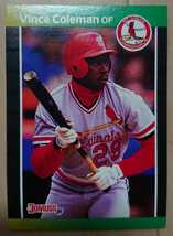 ★VINCE COLEMAN DONRUSS 1989 #181 メジャーリーグ MLB 大リーグ ビンス コールマン CARDINALS セントルイス カージナルス 盗塁王 _画像1