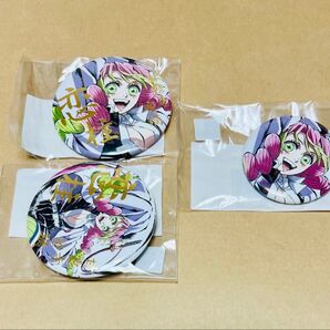 鬼滅の刃 幕間画 C105 webshopくじ 甘露寺蜜璃 缶バッジ E賞F賞