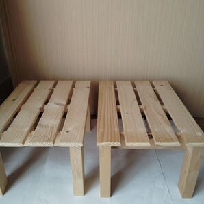 木の台 2個セット 木製 押し入れ収納