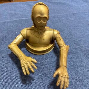スターウォーズ C-3PO 胸像型貯金箱 フィギュア ゴールド