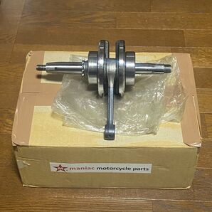 マニアックモーターサイクルパーツ クランクシャフト 41.4mm C50 C70 カブ
