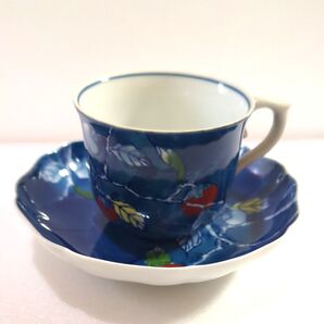 カップ ソーサー 色鍋島 雅山 有田焼