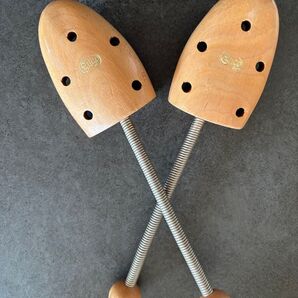 GILCO2個セット 1足分シューキーパー シューツリー 木製 スプリング式 メンズ