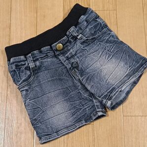 サイズ120 デニム ショートパンツ