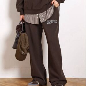AP STUDIO【AMERICANA/アメリカーナ】別注UNIVERSITY AME SWEAT PANTS