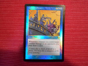 [Mercadian Masques] [Foil] MTG : Coastal Piracy 英語版 黒枠