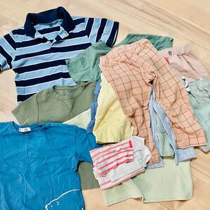 ベビー服 まとめ売り 14点セット(1万円相当)男の子 女の子/インスタで人気のエバクロあり。110cm〜