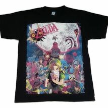 【新品 Lサイズ】ゼルダの伝説 ムジュラの仮面Tシャツ 北米輸入品 日本未発売 リンク wiiU GC 64 ニンテンドースイッチ_画像1