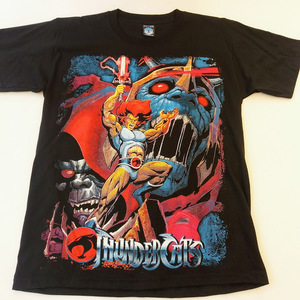 【新品】サンダーキャッツTシャツLサイズ 日本未発売 海外輸入品 北米限定品　USAアニメ　Thunder　Cats　Lion-O