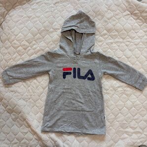【新品未使用】裏起毛ロングトレーナー フィラ