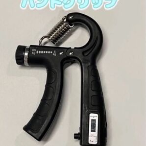 ハンドグリップブラック 握力計 筋トレ