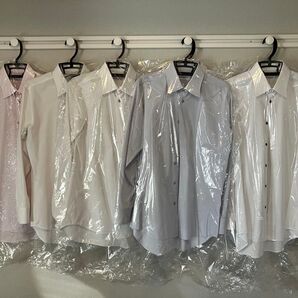 【格安5枚セット.クリーニング済み】テイラーフィールズ TAILOR fields オーダーメイド メンズ スーツ Yシャツ