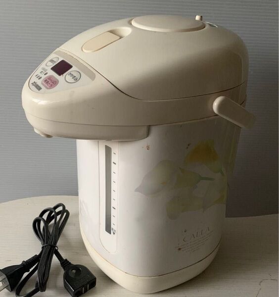 ZOJIRUSHI 象印 電気ポットCWL-R22 2.2L ベージュ系 Calla柄