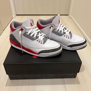 NIKE AIR JORDAN 3 RETRO fire red