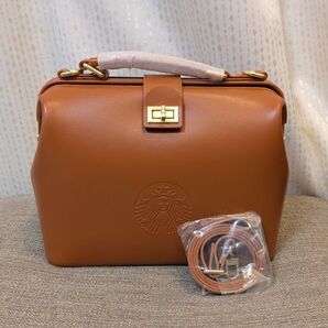 スターバックス マイカスタマイズジャーニー 2WAYレザーカフェバッグ未使用スタバSTARBUCKS