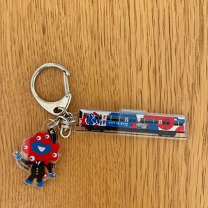 Kansai Area Trains トレーディング2連アクリルキーホルダーラッピング列車(車両側面イラストver)山陽電鉄