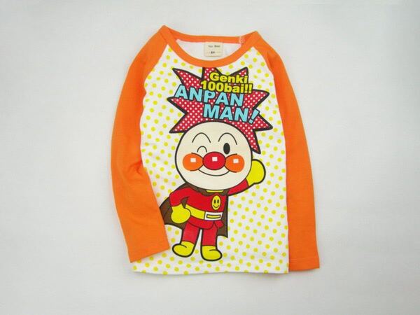 長袖Tシャツ アンパンマン ロンTコットン生地