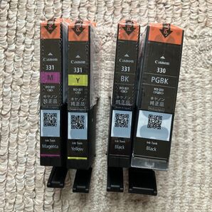 Canon BCI-331/330 インクカートリッジ 4個セット 未使用