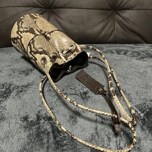 MARCO MASI パイソン柄ミニバッグ