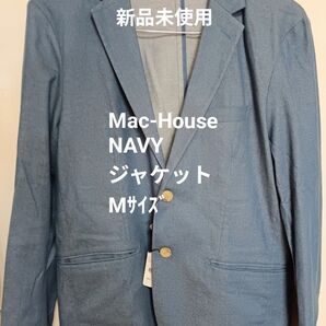 新品 Mac-House NAVY メンズ テーラード ジャケット M スーツ 男装