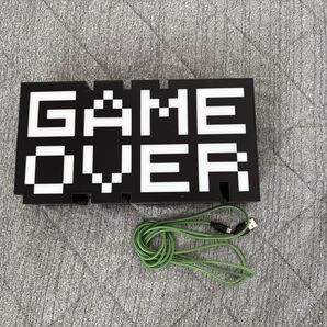Game over ルームランプ USBタイプ LED