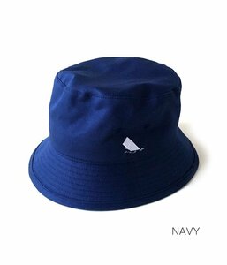 希少★新品本物【紺★3】★SPY HOP BUCKET HAT スパイホップ バケットハット正規店購入 ディセンダント 入手困難 限定 DESCENDANT 20AWSPOT