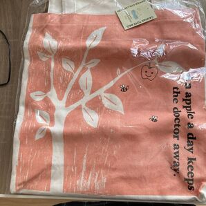 CANVAS TOTE BAG ジッパーコレクション トートバッグ リンゴ