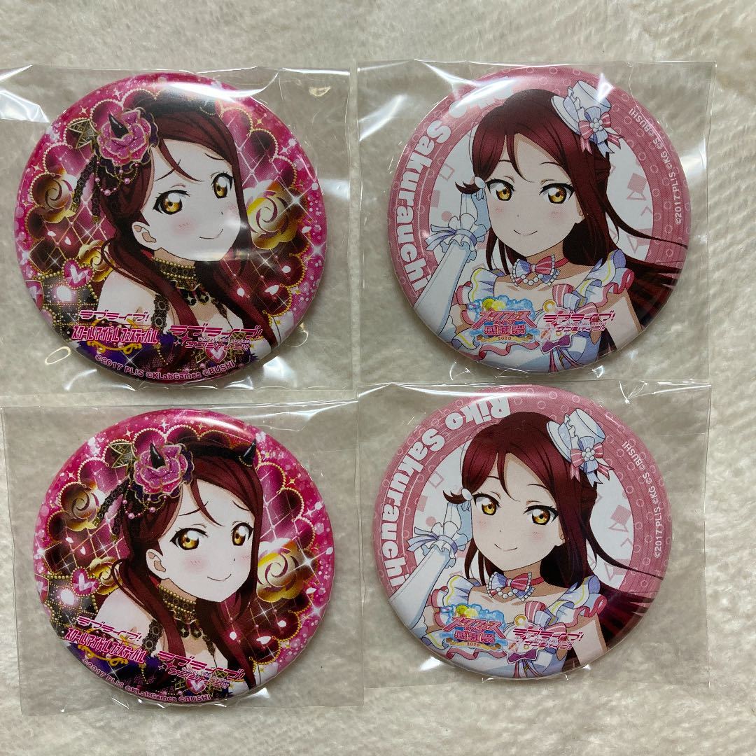 東條希 エアコミケ 缶バッジ セット