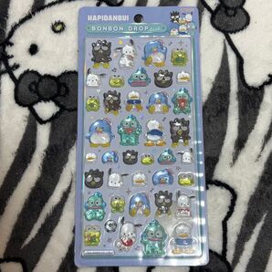 初期パッケージ 入手困難 はぴだんぶい ボンボンドロップシール サンリオ
