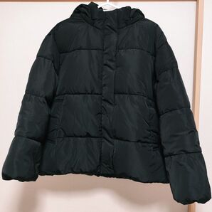 ap retro 中綿フードブルゾン フード取り外し可能