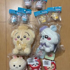 ちいかわグッズ おまとめ ぽてたま なんか似てるの おすわり 東京土産 イカたこくじ ぬいぐるみ マスコット