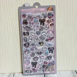BONBON DROP ボンボンドロップシール しろくろボンボン
