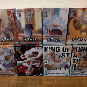 ワンピース KING OF ARTIST DXF GRANDLINE バトルレコードコレクション フィグライフ8体 ルフィ ギア5