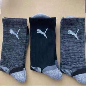 プーマ メンズソックス 25〜27cm3足