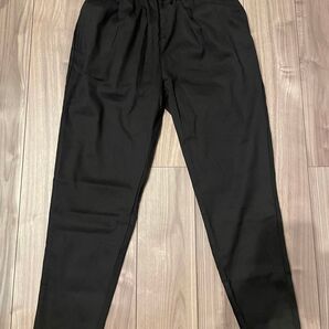 ブラック チノパン テーパードパンツ