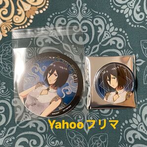 進撃の巨人 絢爛菊華 進撃飯店 缶バッジ 特典コースター(ミカサ)